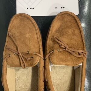 Men's Brown Suede Loafers